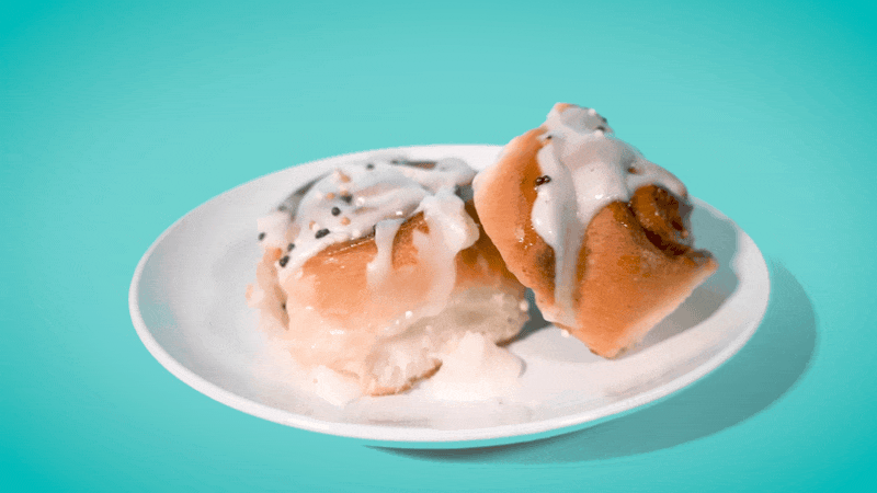 Animated Cinnabon logo exploration