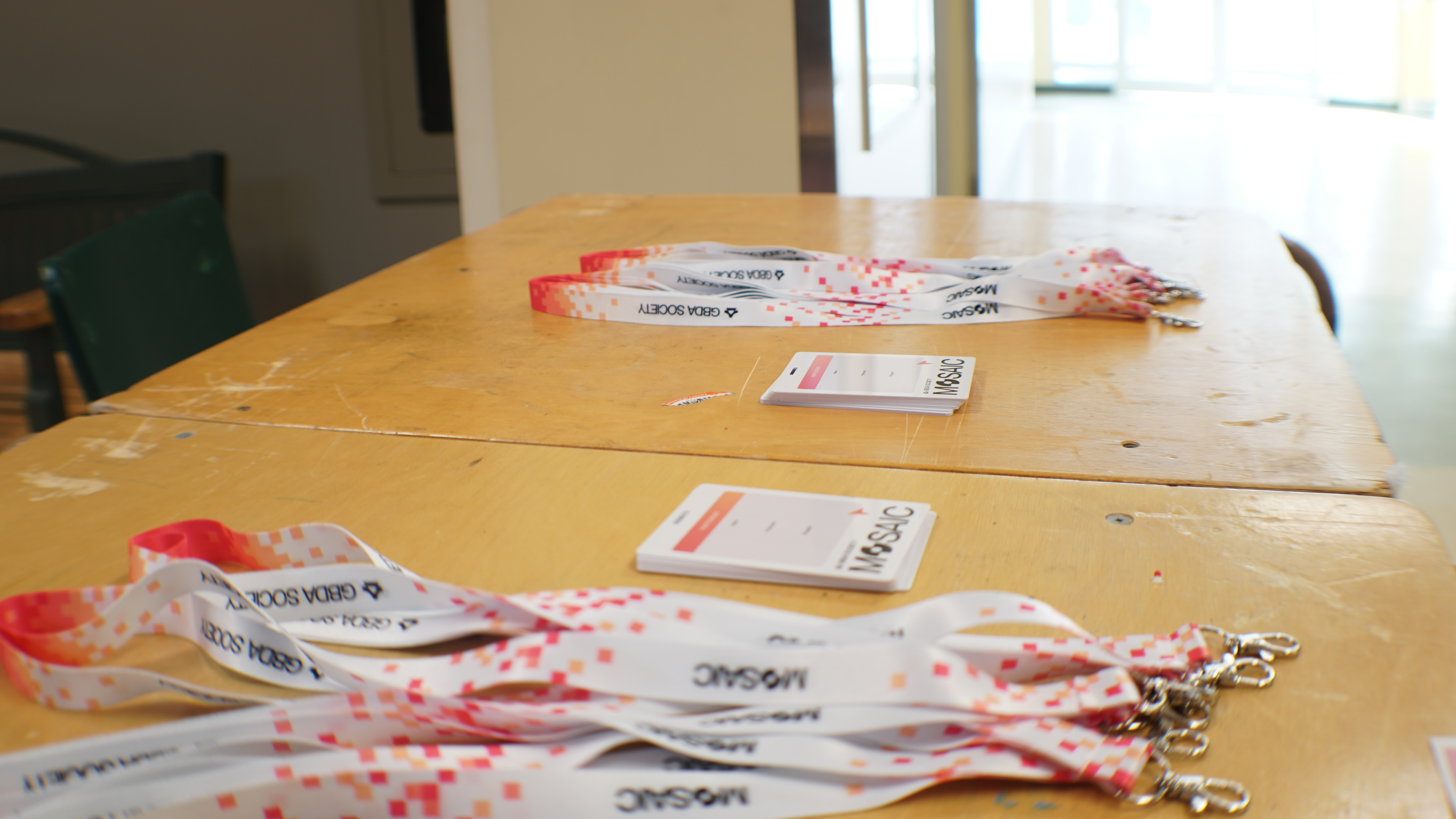 Student teams during Mosaic challenge