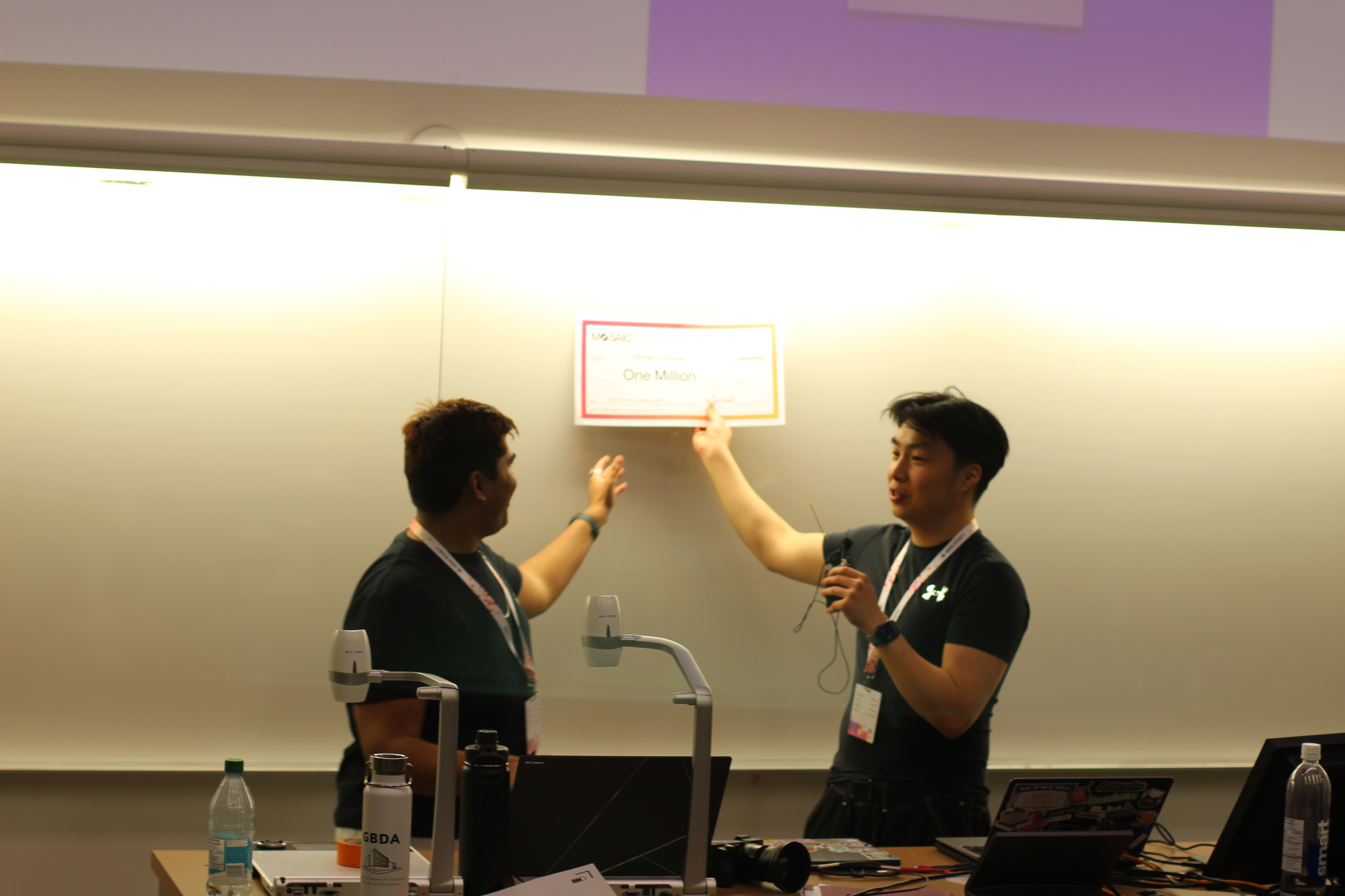 Networking at Mosaic Innovation Design Challenge